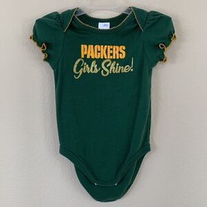 Green Bay Packers 18 Months Short Sleeve‎ Bodysuits onesie